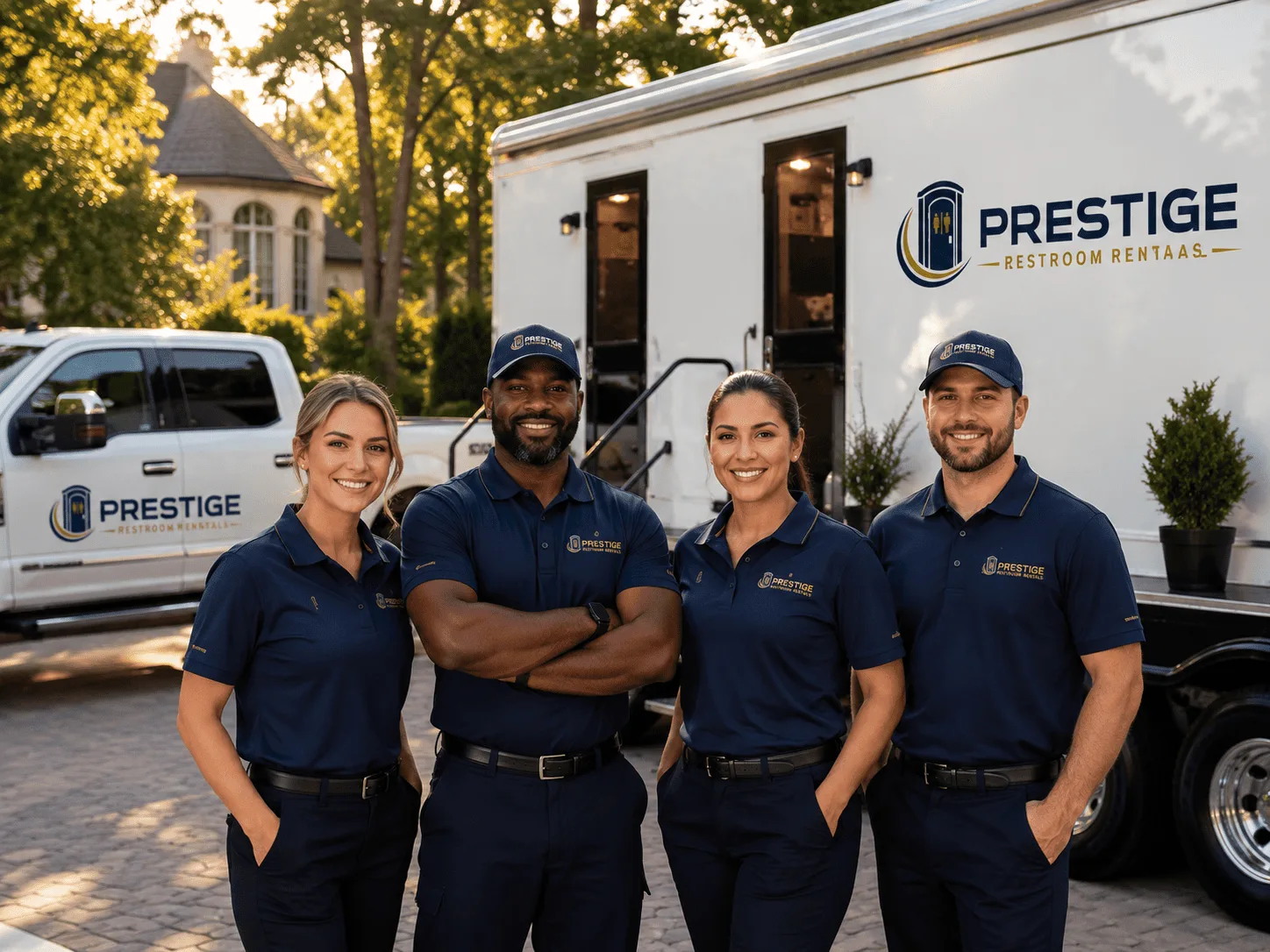 Trusted Luxury Portable Restrooms company in Glencoe, OH